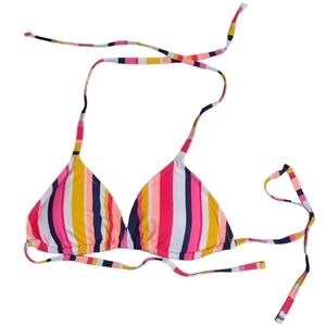 Aerie String Triangle Bikini Top Sz L